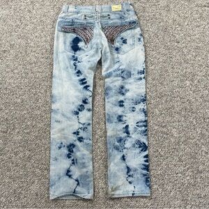 Robin’s Jeans Mens Studded VTG Jeans Blue Size 32x33